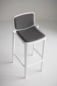 Стул барный с обивкой Gaber Isidoro 76 металл-полимер, экокожа Фото 6
