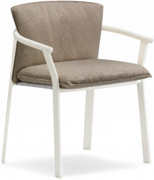 Кресло металлическое с подушкой-thumbs-Фото1