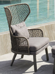 Кресло плетеное с высокой спинкой-thumbs-Фото1