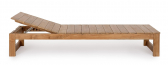 Шезлонг-лежак деревянный Garden Relax Honolulu тик натуральный Фото 5