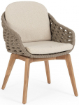 Кресло плетеное с подушками Tamires