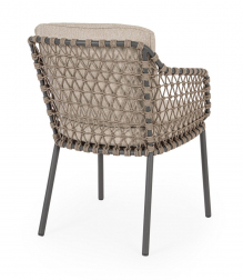 Кресло плетеное с подушками-thumbs-Фото4