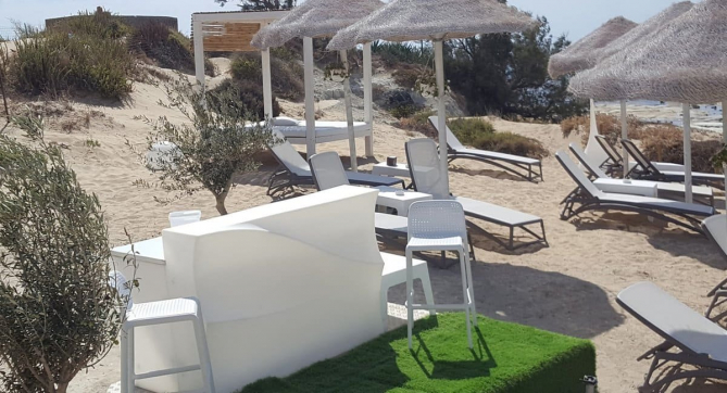 Lounge Beach Scala Dei Turchi, Italia, Punta Grande