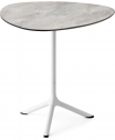 Стол ламинированный обеденный складной Scab Design Tripe Folding сталь, компакт-ламинат HPL белый, каменный Фото 5
