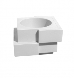 Кашпо пластиковое Cubic Yo Standard
