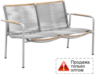 Pioneer Диван металлический плетеный с подушками