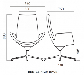 Кресло вращающееся с обивкой-thumbs-Фото3