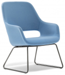 Кресло мягкое на полозьях Babila Comfort