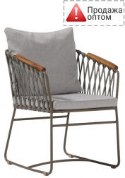 Кресло плетеное с подушками-thumbs-Фото1