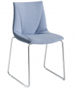 Стул на металлокаркасе с обивкой Gaber Colorfive Wrap ST металл, технополимер, экокожа Фото 1