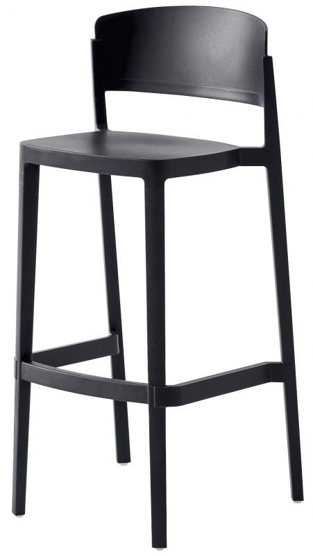 Стул пластиковый барный Abuela Stool 77