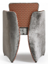 Кресло мягкое Quinti Anna Design Roberto Baciocchi сталь, пенополиуретан, ткань Фото 7