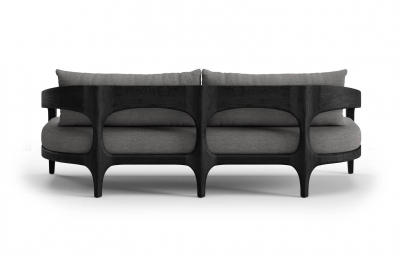 Диван трехместный с подушками SNOC Whale Noche тик, акрил ночь Фото 4