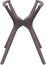 Подстолье пластиковое плетеное Ibiza Legs Small