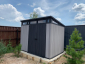 Сарай из ДПК Keter Artisan 7x9 древесно-пластиковый композит серый Фото 7
