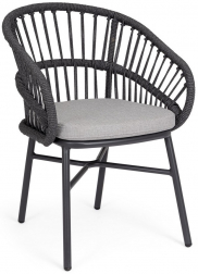 Кресло плетеное с подушкой-thumbs-Фото1