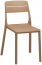 Стул пластиковый Nardi Cassia Bistrot стеклопластик капучино Фото 3