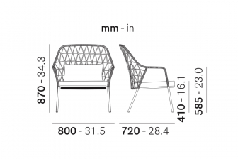 Кресло лаунж плетеное с подушкой-thumbs-Фото3