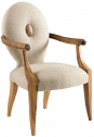 Кресло деревянное с обивкой Caris Asli граб, фанера, ткань Фото 4