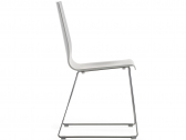Стул пластиковый PEDRALI Kuadra сталь, технополимер белый Фото 8