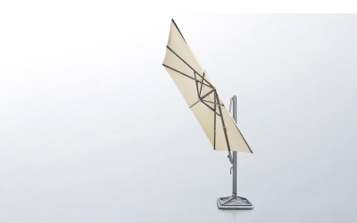 Зонт профессиональный 3х3 м Higold Levia алюминий, акрил тик, тортора Фото 13