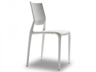 Стул пластиковый Scab Design Sirio стеклопластик лен Фото 3