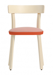 Стул деревянный с мягкой обивкой-thumbs-Фото1