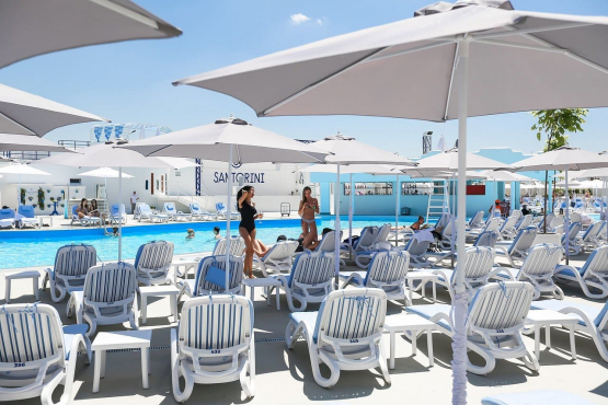 Летняя резиденция Santorini, г. Краснодар