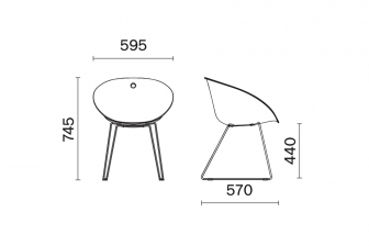 Кресло прозрачное на полозьях-thumbs-Фото3