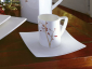 Чайный сервиз Royal Bone China Calista iris фарфор белый Фото 2