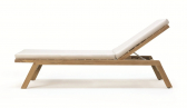 Лежак деревянный Ethimo Costes тик натуральный Фото 13