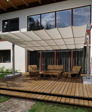 Навес Flexy Large, загородный участок