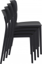Стул пластиковый Siesta Contract Lucy стеклопластик черный Фото 9