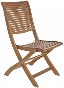 Стул деревянный складной Garden Relax Noemi акация натуральный Фото 1