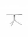 Стол пластиковый обеденный Nardi Spritz + Spritz Mini стеклопластик белый Фото 10