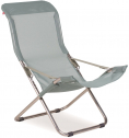Кресло-шезлонг металлическое складное Fiam Fiesta алюминий, текстилен Фото 1