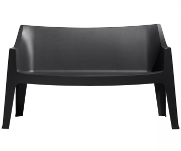 Диван пластиковый Scab Design Coccolona технополимер антрацит Фото 1