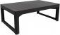 Стол пластиковый Keter Lyon rattan table пластик с имитацией плетения графит Фото 2