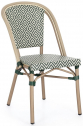 Стул металлический плетеный Garden Relax Silveira алюминий, искусственный ротанг зеленый Фото 1