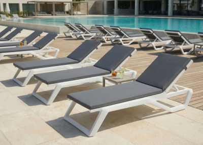 Матрас для шезлонга ReeHouse Mattress Acrylic серый Фото 4