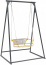 Качели плетеные Scab Design Lisa Swing сталь, морской канат желтый, серебристый Фото 3