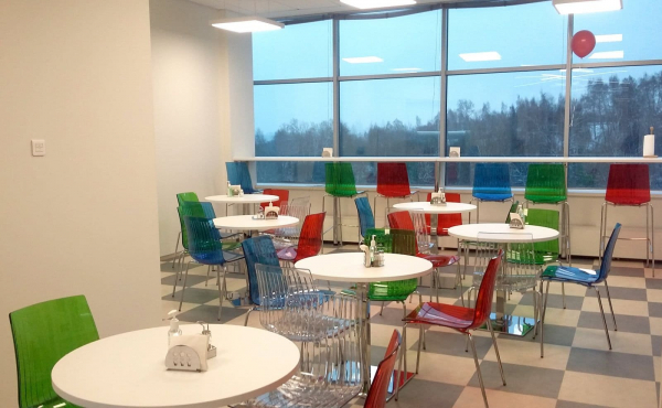 Обеденная зона на предприятии