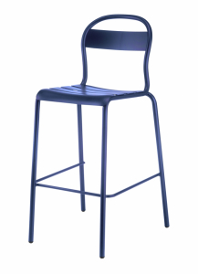 Стул барный металлический Colos Stecca 5 алюминий Фото 11