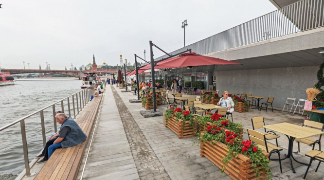 Парящий мост, Москва