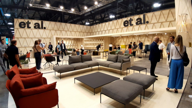 Et al. на выставке Salone del Mobile.Milano 2022