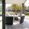 Лаунж/обеденная зона Extremis Kosmos сталь, алюминий, HPL, sunbrella белый, серый Фото 10