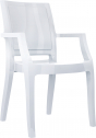 Кресло пластиковое Siesta Contract Arthur технополимер PA6 нейлон белый Фото 1