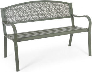 Скамейка металлическая двухместная-thumbs-Фото1