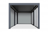Пергола биоклиматическая моторизованная 3х6 м Pergola 120 Series