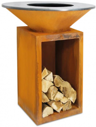 Очаг гриль с поленницей OFYR Classic 85-thumbs-Фото1